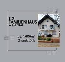 Besonderes Angebot !!! 1-2 Familienhaus auf ca. 1.600m² Grundstück in Wiesental - Waghäusel