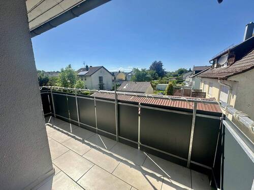 Balkon - 3 Zimmer Etagenwohnung in Walldürn