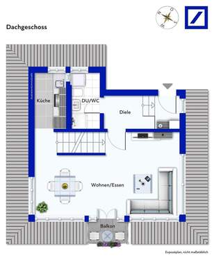 Wohnung Dachgeschoss - 