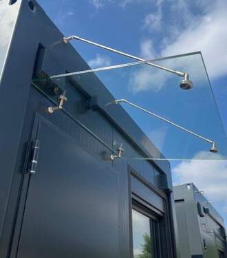 Eingangsbereich des Mobilheims - Mobiles Wohnheim mit vielseitigen Nutzungsmöglichkeiten!