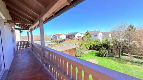 Balkon zum Garten - 