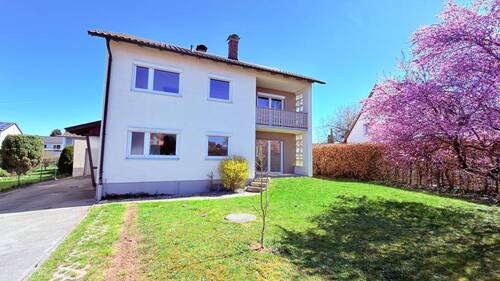 Blick zum Anwesen - 6 Zimmer Einfamilienhaus in Mühldorf a.Inn