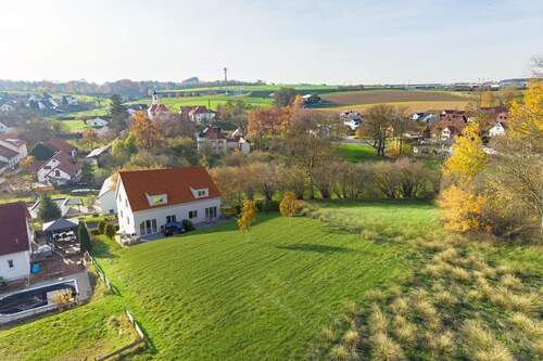 Nordostansicht mit Visualisierung - Grundstück in Fürholzen zum Kaufen