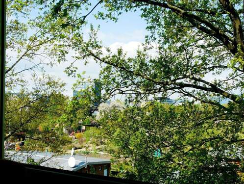 Ausblick - Etagenwohnung mit 64,40 m&sup2; in Frankfurt am Main zum Kaufen