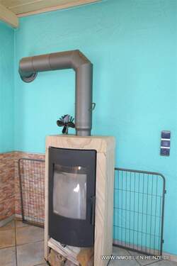 Schwedenofen im Wohnzimmer - 