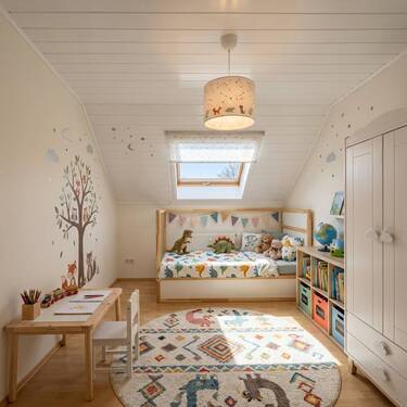 Kinderzimmer OG visualisiert - 