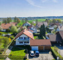 Idyllisch gelegen & großzügig geschnitten - Zweifamilienhaus mit Charme in Issing - Vilgertshofen-Issing