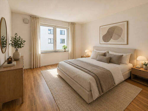 Schlafen - 3 Zimmer Etagenwohnung in Rottweil