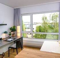 DIE ZIMMEREI | Möblierte 1-Zimmer-Wohnung am Campus Riedberg: perfekt für Studierende | Basic Bude - Frankfurt am Main Kalbach-Riedberg