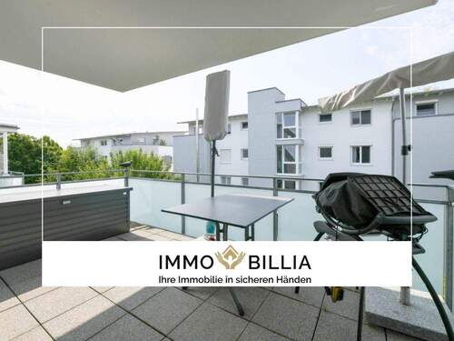 Balkon - ImmoBillia: 'IIhr persönlicher Rückzugsort - modern, lichtvoll, naturnah!'