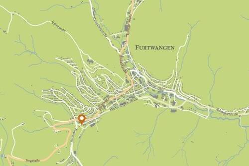Stadtplan - Etagenwohnung mit 68,00 m&sup2; in Furtwangen im Schwarzwald zum Kaufen