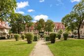 Parkgarten - Wohnen im denkmalgeschützten Architekturensemble Ludwigpark - 3 Zimmer Hochparterre