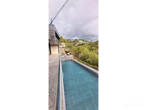 Terrasse - Mehrfamilienhaus, Wohnhaus mit 640,00 m&sup2; in Son Vida (Ponent. Palma de Mallorca) zum Kaufen