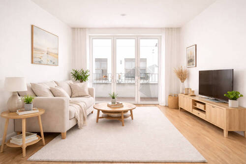 Visualisierung_4Zi Wohnbereich - 