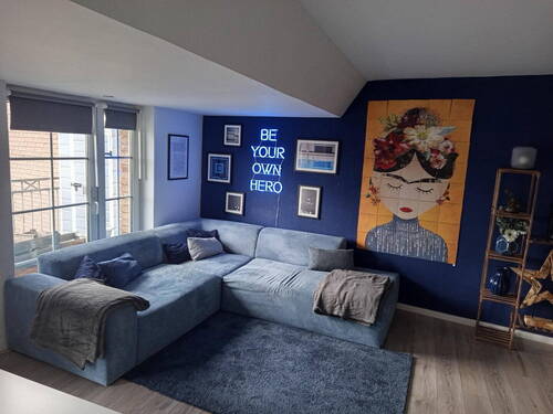 Wohnzimmer - 2 Zimmer Etagenwohnung zum Kaufen in Frechen