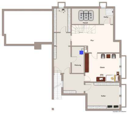 Keller - 4 Zimmer Einfamilienhaus zum Kaufen in Eckental