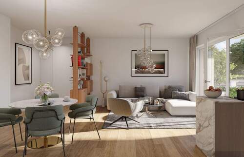 Visualisierung 1 Wohnen, Essen, Kochen - 