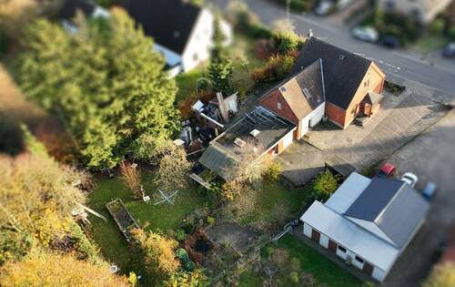 Rückansicht - Mehrfamilienhaus, Wohnhaus mit 220,10 m² in Weyhe zum Kaufen