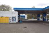 Tankstelle Blickrichtung Ost - Einfamilienhaus in Eberswalde