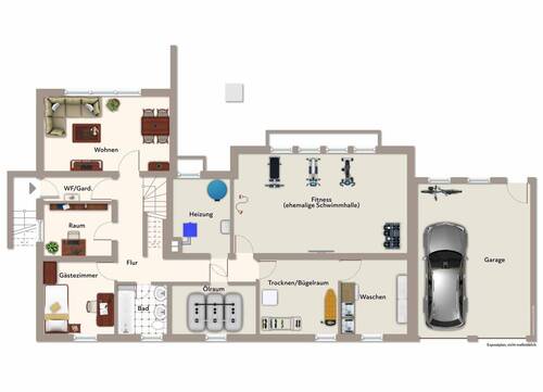 Keller - 8 Zimmer Einfamilienhaus zum Kaufen in Eckental