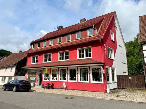 Bild 1 - Mehrfamilienhaus mit 5. Wohneinheiten und 1. Gewerbeeinheit in 37445 Walkenried OT Wieda