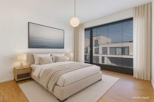 Schlafzimmer virtually staged - 