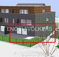 Barrierefreies und altengerechtes Wohnen in Asberg: Erdgeschoss links, ca. 135 m²,Terrasse und Garten, Aufzug. - Moers