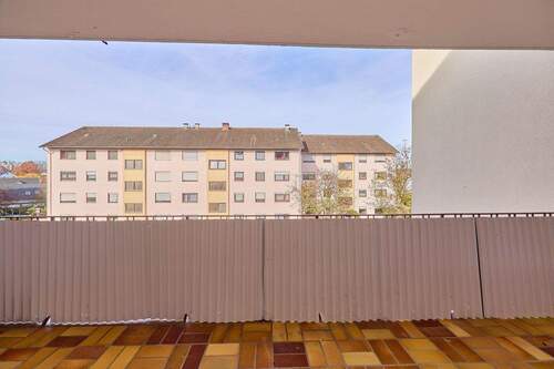 Aussicht vom Balkon - 