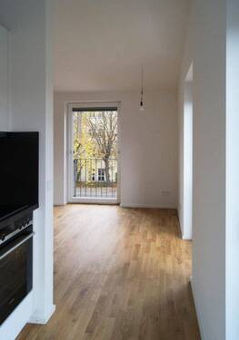 Blick zum Wohn-/Schlafraum - 