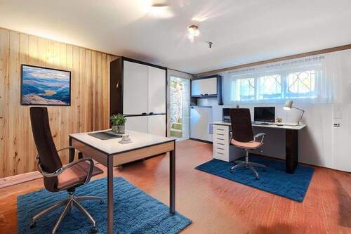 Möblierungsvorschlag Arbeitszimmer Untergeschoss - 