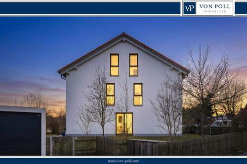 Titelbild - Modernes Wohnen mit Garten und Kaminofen - Wohlfühldoppelhaushälfte zum Sofortbezug