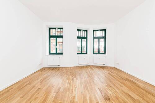 Schlafzimmer - Etagenwohnung mit 63,00 m² in Leipzig zum Kaufen