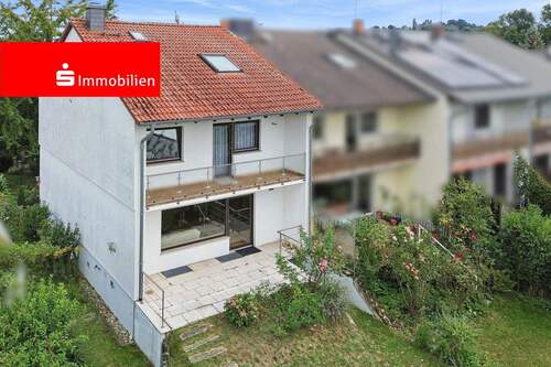 Ansicht - Gepflegtes Reihenendhaus mit Garage in Gundernhausen