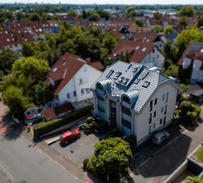 Vogelperspektive - 1 Zimmer Mehrfamilienhaus, Wohnhaus zum Kaufen in Dossenheim