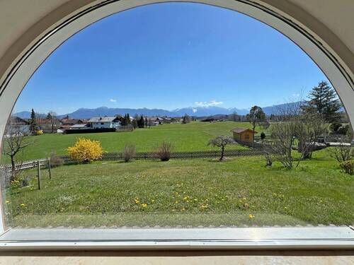 Toller Blick vom Wohnzimmer - 