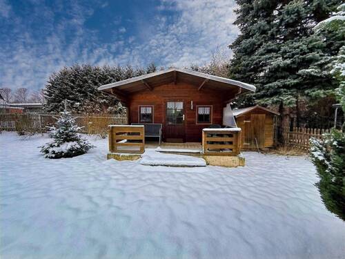 Gartenhaus im Winter - 