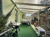 Terrasse mit Dach - 