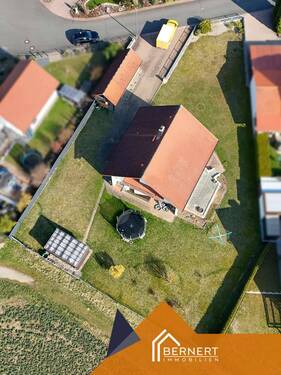 Luftaufnahme - 5 Zimmer Einfamilienhaus zum Kaufen in Redwitz an der Rodach