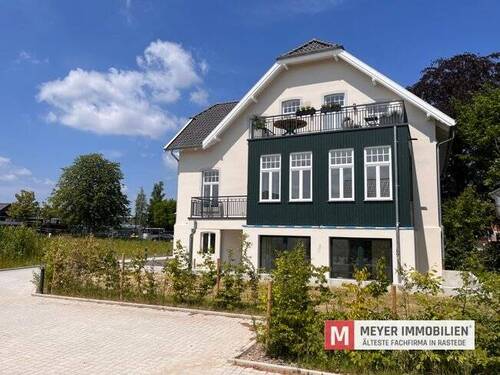 Rückwärtige Ansicht - 2 Zimmer Etagenwohnung in Rastede