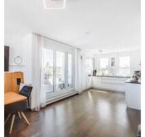 AIGNER - Stilvolles Penthouse mit umlaufender Dachterrasse - exklusives Wohnen mit Urlaubsfeeling - Olching