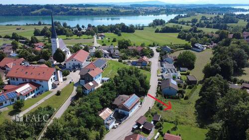 Mühlstr. 9 Panorama - Grundstück in Taching am See