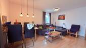 Wohnzimmer II - Terrassenwohnung mit 70,10 m² in Mühldorf a.Inn zur Miete