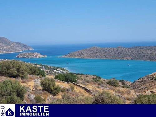 Titel - Baugrundstück mit Meerblick, Elounda, Kreta
