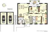 Grundriss EG - Einfamilienhaus mit 217,00 m&sup2; in Fulda / Aschenberg zum Kaufen