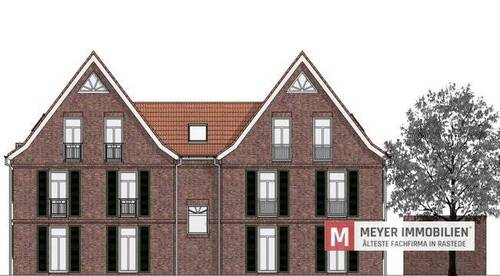 Haus Ansicht - Etagenwohnung mit 144,00 m² in Rastede zum Kaufen