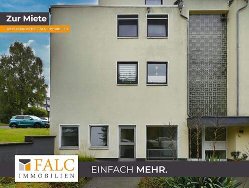 Außenansicht - Repräsentative Gewerbefläche mit Schaufensterfront in Leverkusen, ideal für Büro oder Dienstleistung