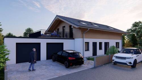 Illustration Garagen - 7 Zimmer Einfamilienhaus in Weilheim in Oberbayern