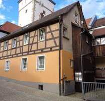 Gut vermietetes 2-Familien-Fachwerkhaus in der Altstadt von Uffenheim