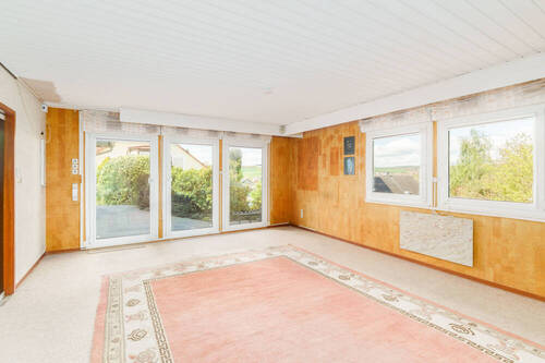 Wohnzimmer EG - 6 Zimmer Einfamilienhaus in Esselbach / Kredenbach