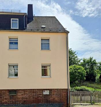 Ansicht Strassenseite - 8 Zimmer Doppelhaushälfte zum Kaufen in Stollberg /Erzgeb.